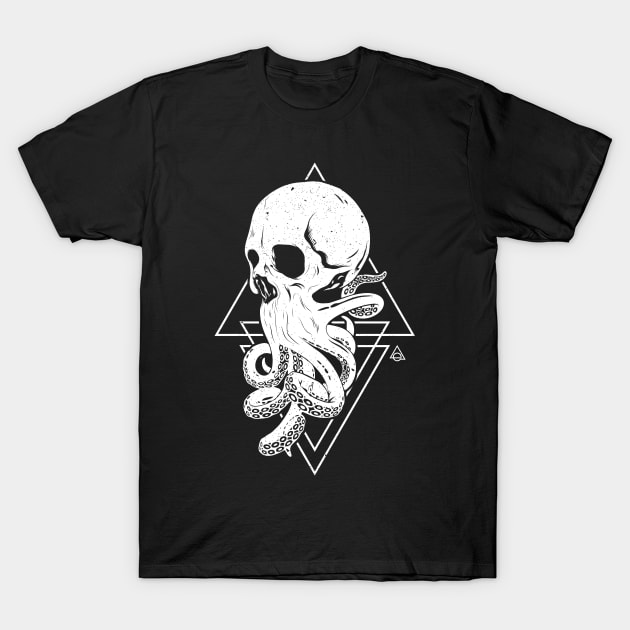 Skulltopus T-Shirt by Eluviate